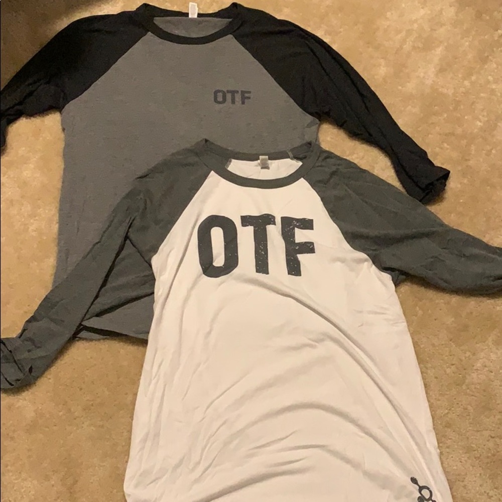 Two ORangetheory Tshirts